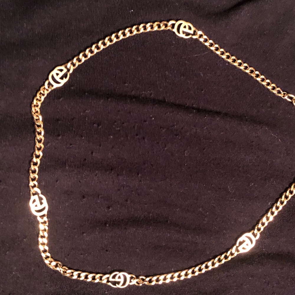 Gucci GG link necklace